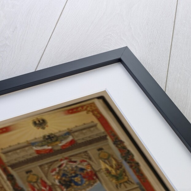 Prince's Diploma investing Otto von Bismarck, dated 21st March, 1871 by German School