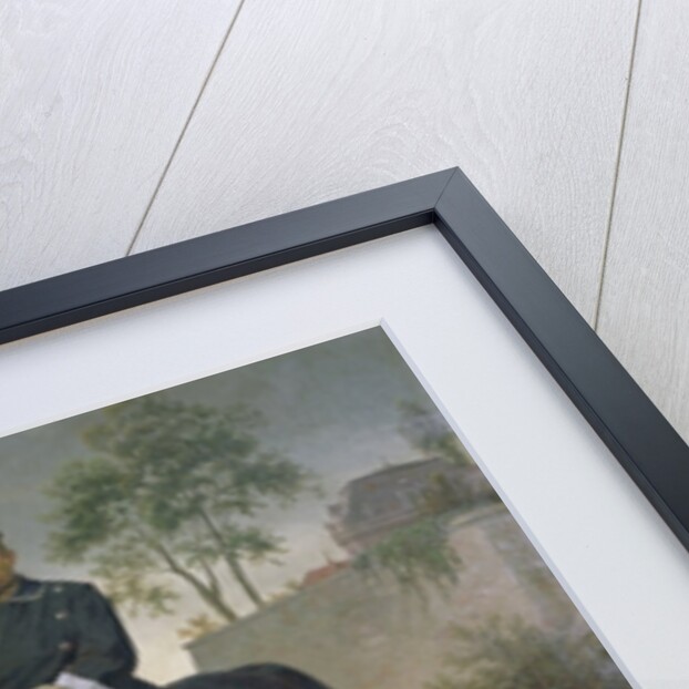 Bismarck before Paris, 1873 by Wilhelm Camphausen