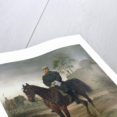 Bismarck before Paris, 1873 by Wilhelm Camphausen