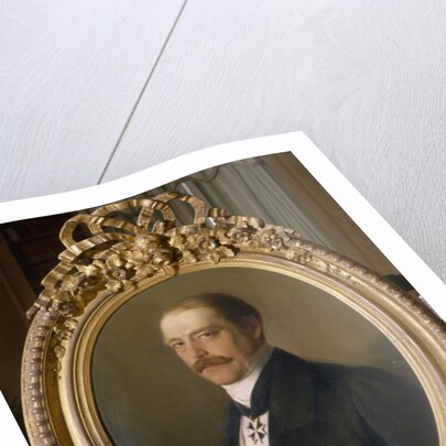 Otto von Bismarck as Prussia's Envoy to the Diet of the German Confederation in Frankfurt, 1855 by Jakob Becker