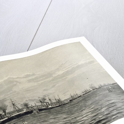 The Naval Review in Kiel on the 3rd September 1890 by Richard Huenten