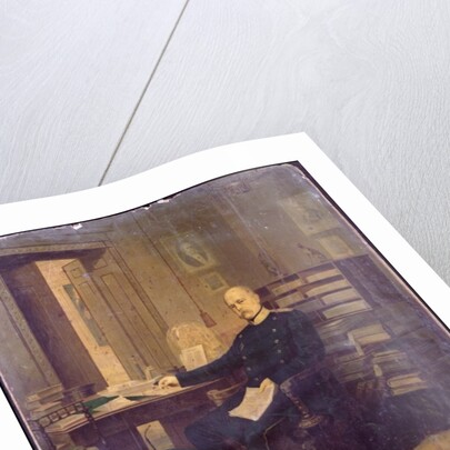 Otto von Bismarck in his Study by German School