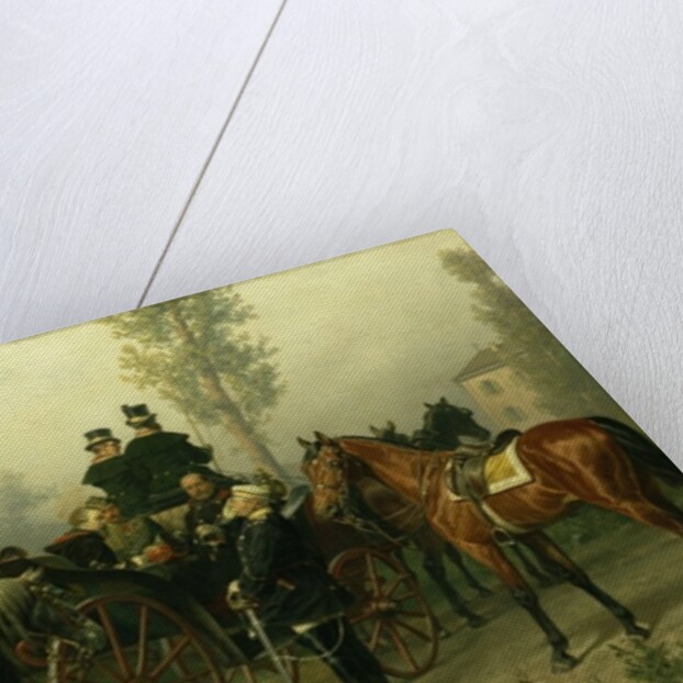 Napoleon III and Bismarck after the Battle of Sedan, 1882 by Wilhelm Camphausen