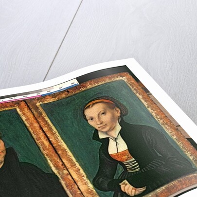 Martin Luther, Katharina von Bora, c.1526 by Lucas the Elder Cranach