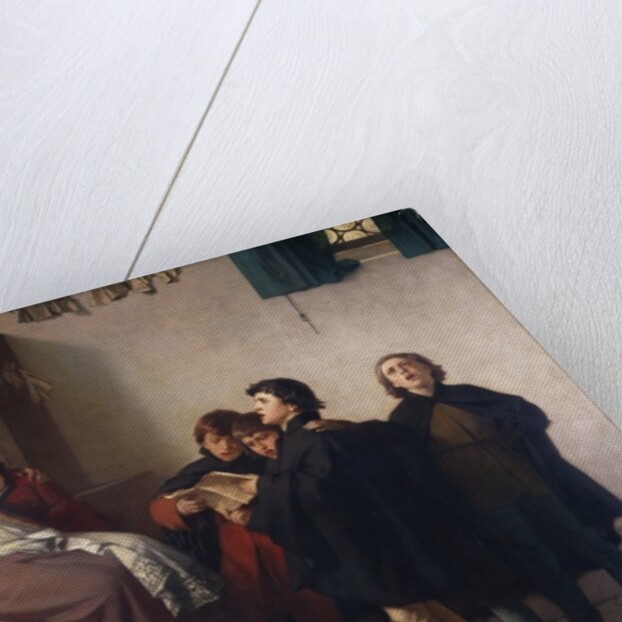 Historical theme, 1872 by German School