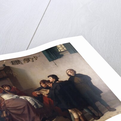 Historical theme, 1872 by German School