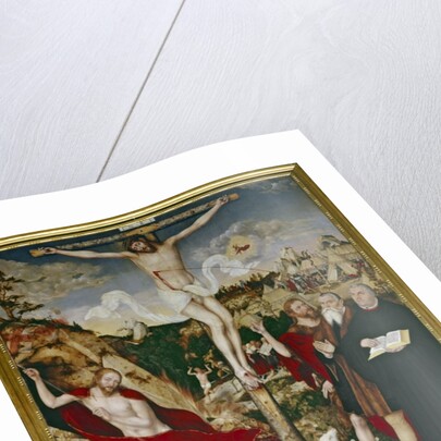 Christ on the Cross, 1552-55 by Lucas the Elder Cranach