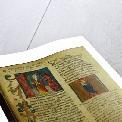 Martin Luther's Enrolment at the University of Erfurt, April 1501 by German School