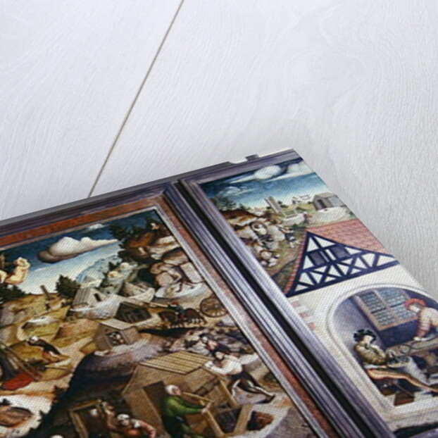 Mining landscape, 1521 by Hans Hesse