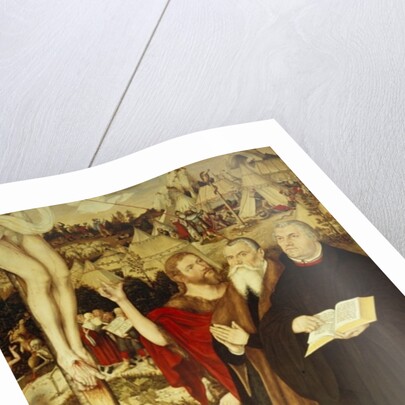 Christ on the Cross, 1552-55 by Lucas the Elder Cranach