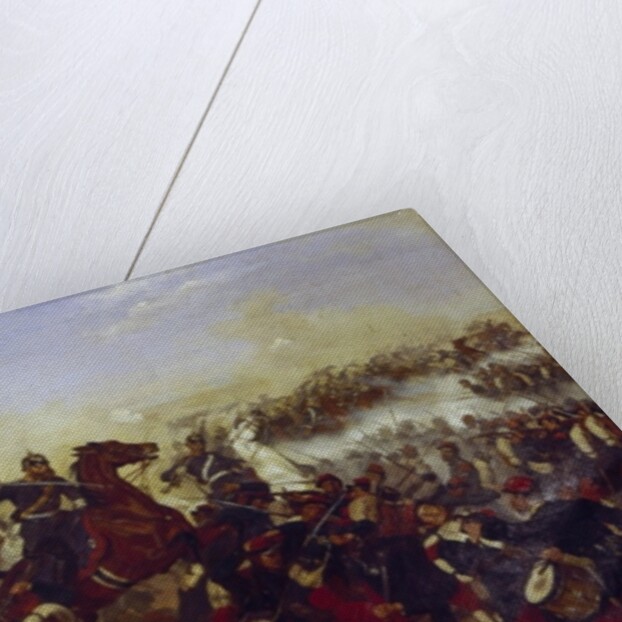 The Battle of Mars de la Tour on the 16th August 1870, 1878 by Emil Huenten