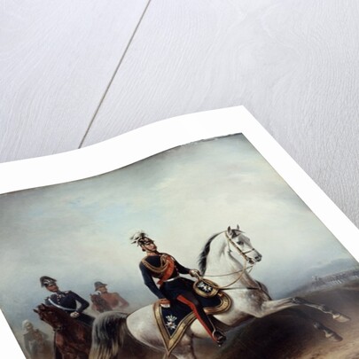 Frederick III Wilhelm on the Bornstedter Field, 1858 by Hermann Meyerheim