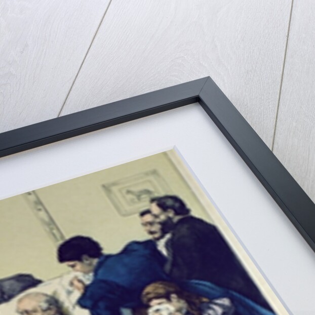 Bismarck's Death in Friedrichsruh on the 30th July, 1898 by German School