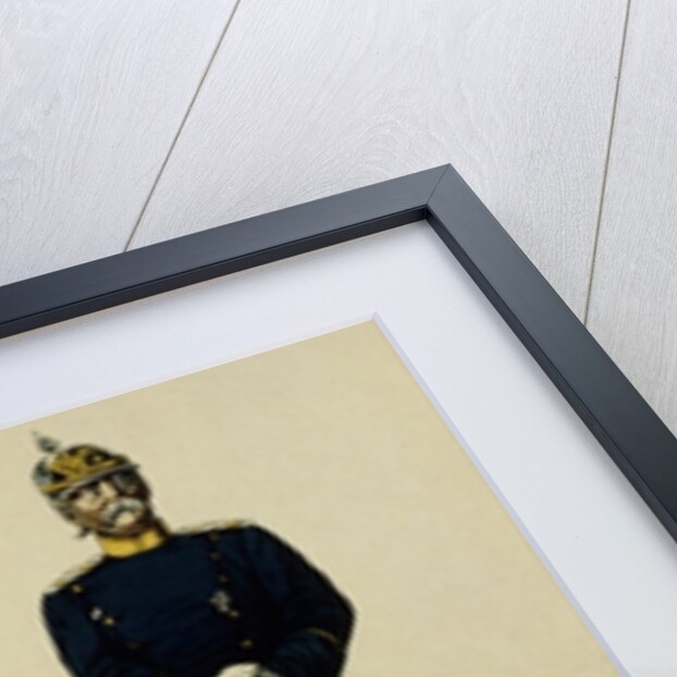 Emperor Wilhelm I and Prince Bismarck by German School