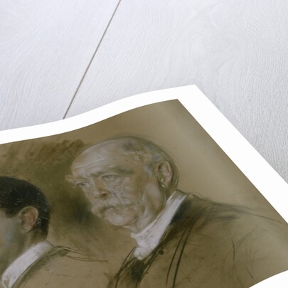 Otto von Bismarck and his Son Herbert, State Secretary of the Foreign Office from 1860-90, 1892 by Franz Seraph von Lenbach