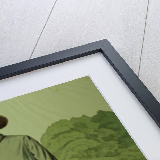 Prince Otto von Bismarck in Friedrichsruh by German School