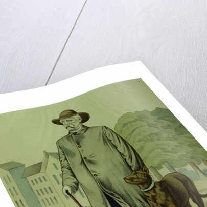 Prince Otto von Bismarck in Friedrichsruh by German School