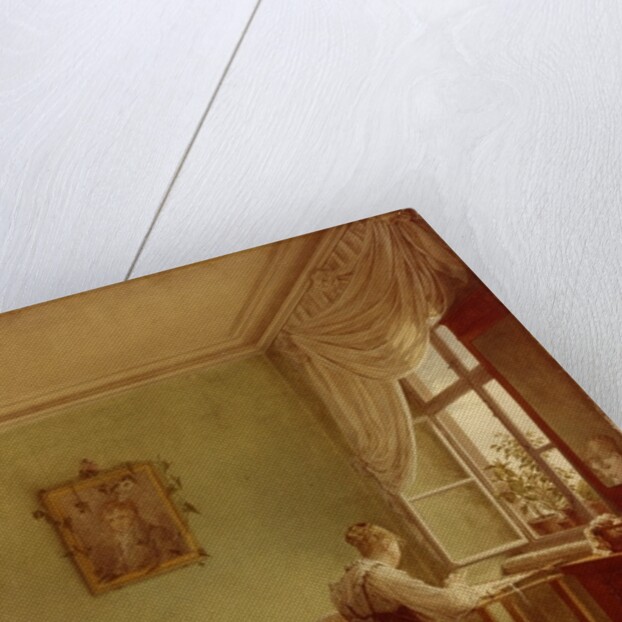 Woman Embroidering, 1812 by Georg Friedrich Kersting