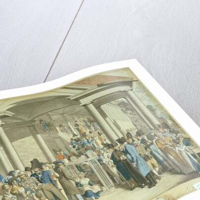 Health Community at the Karlsbader Fountain, 1810 by Georg Emanuel Opitz