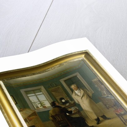 Goethe Dictating to his Clerk John, 1834 by Johann Joseph Schmeller