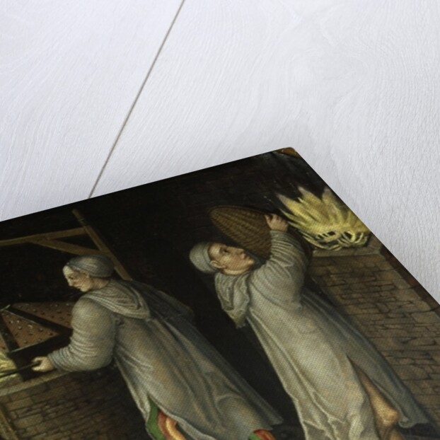 Detail from Mining Landscape, 1521 by Hans Hesse