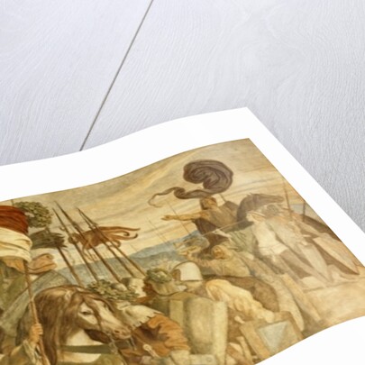 Faithful Men are the best wall, c.1855 by Moritz Ludwig von Schwind