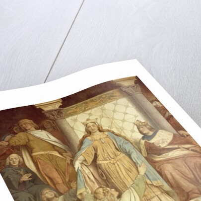 Detail of Der Saengerkreis, Wartburg Castle, c.1845/55 by Moritz Ludwig von Schwind