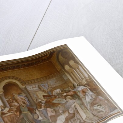 Der Saengerkrieg, c.1854-55 by Moritz Ludwig von Schwind