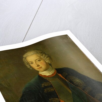 Crown Prince Frederick II, 1728 by Antoine Pesne