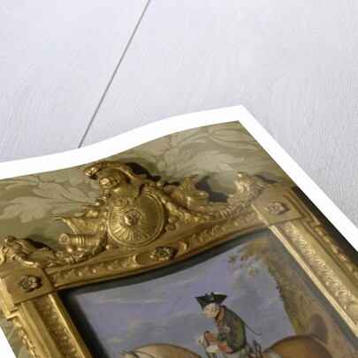 Frederick II on horseback by Daniel Nikolaus Chodowiecki