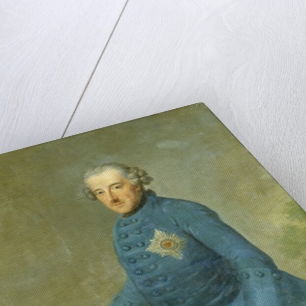 Frederick II the Great of Prussia, c.1770 by Johann Georg Ziesenis