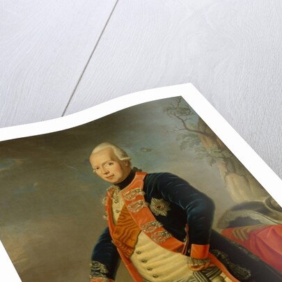 Frederick William II of Prussia, c.1770 by Johann Jacob Tischbein