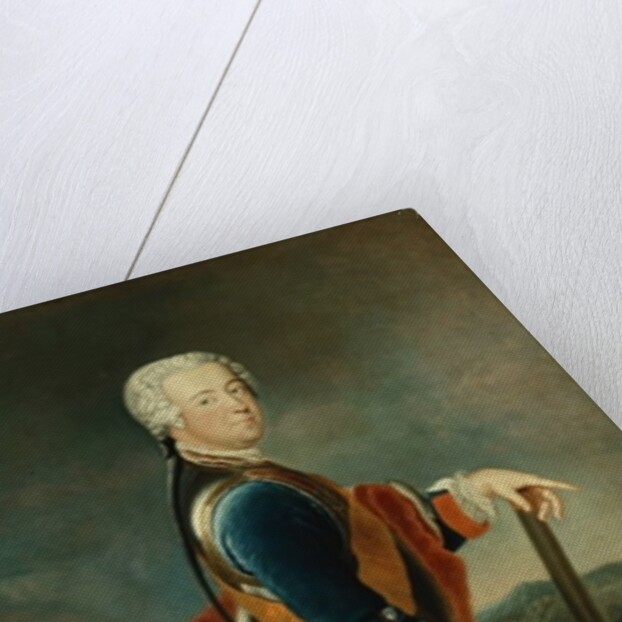 The Crown Prince Frederick II, c.1736 by Georg Wenceslaus von Knobelsdorff