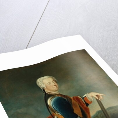 The Crown Prince Frederick II, c.1736 by Georg Wenceslaus von Knobelsdorff