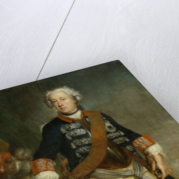 Frederick II as King by Antoine (attr. to) Pesne