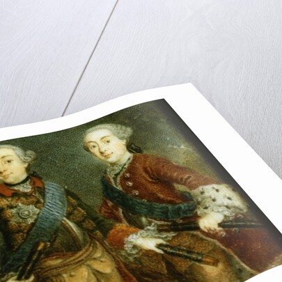 Paul, Frederick II and Gustav Adolph of Sweden by German School