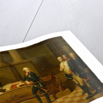 Frederick II in the Elector's Crypt by German School