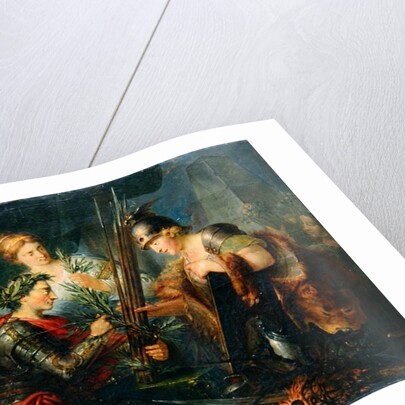 Frederick the Great creating the League of Princes by Christian Bernhard Rode