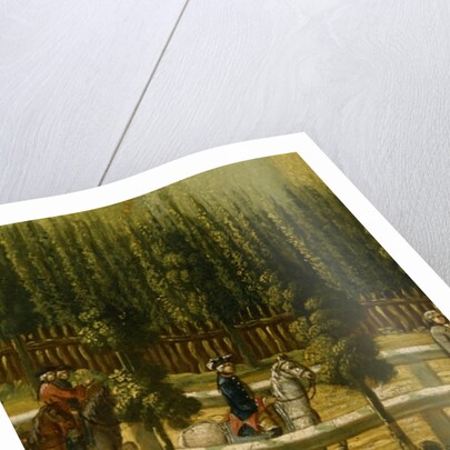 Frederick the Great on Horseback in the Maulbeerallee near Sanssouci, 1770 by German School