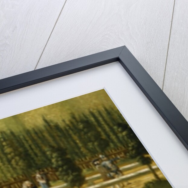 Frederick the Great on horseback in the Maulbeerallee, near Sanssouci, 1770 by German School