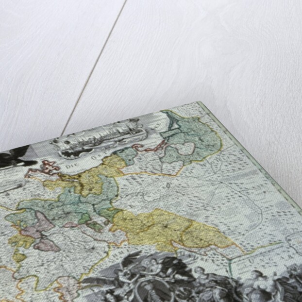 Master Sheet of the Prussian Sovereign Countries, c.1765 by German School