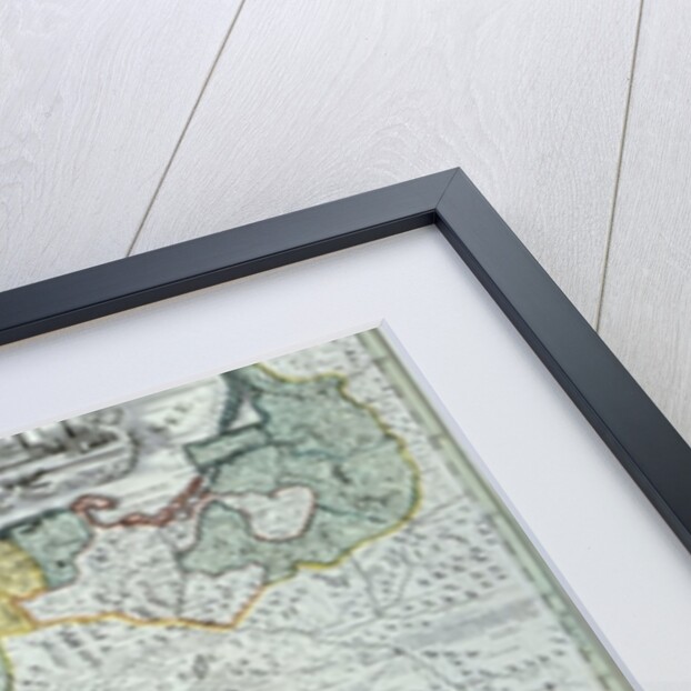 Master Sheet of the Prussian Sovereign Countries, c.1765 by German School