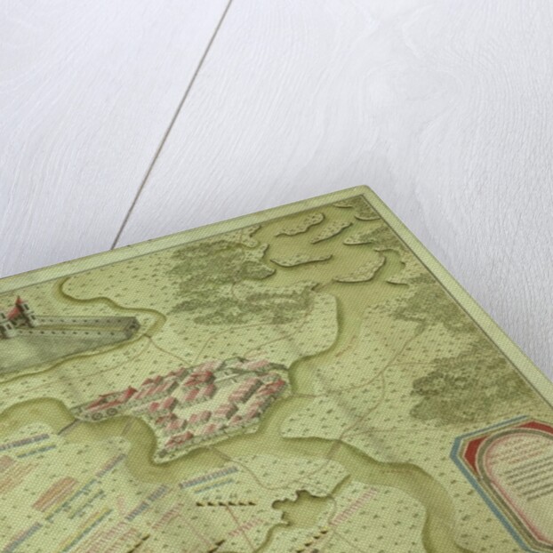 Plan of the Battle of Mollwitz on the 10th April, 1741 by School German