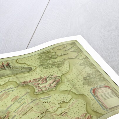 Plan of the Battle of Mollwitz on the 10th April, 1741 by School German
