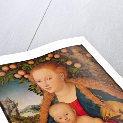The Virgin and Child under an Apple Tree by Lucas the Elder Cranach
