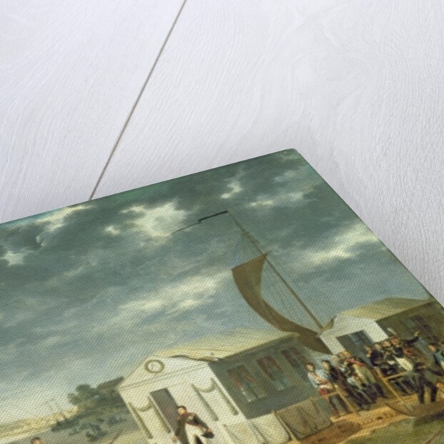 Treaty of Tilsitz, 1807 by Adolphe Roehn