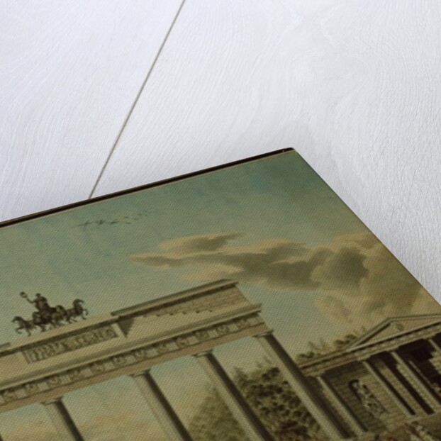 Brandenburg Gate, 1812 by German School