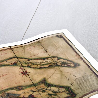 Geographic Map of the Azores, 1587 by Portuguese School