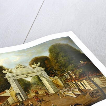 Sentry at the Jaegertor, Potsdam, c.1735 by Dismar Degen