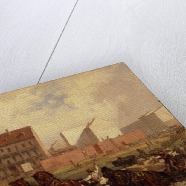 Period of Promoterism: Construction of the Grenadierstrasse, Berlin, c.1875 by Friedrich Kaiser